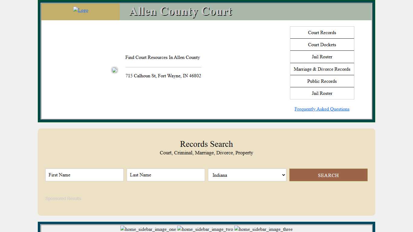 Allen County Court Records Search